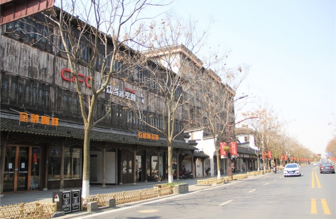 烏鎮(zhèn)子夜路立面改造