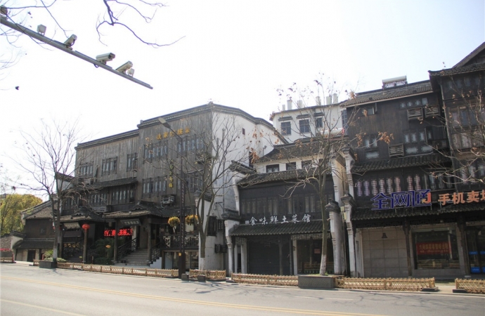 烏鎮(zhèn)子夜路立面改造