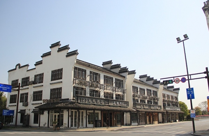 烏鎮(zhèn)環(huán)河路立面改造