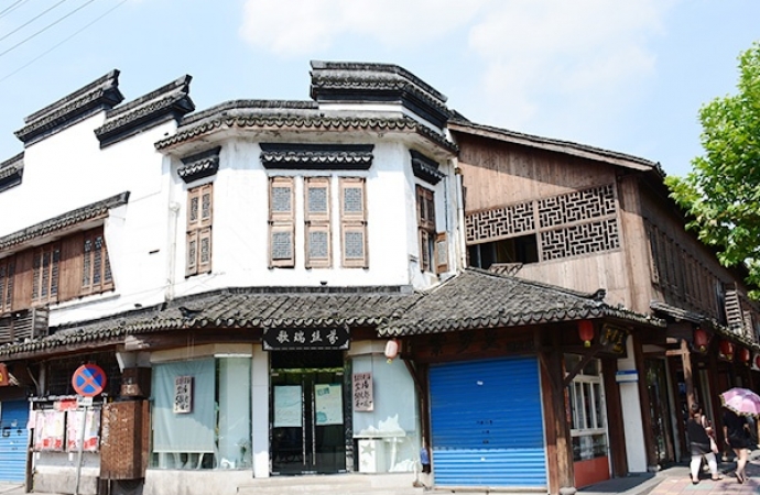 崇福北大街建筑立面更新改造