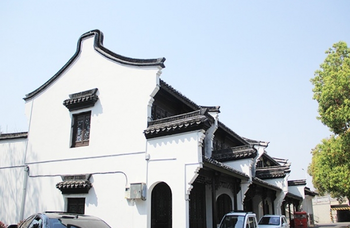 崇福北大街建筑立面更新改造